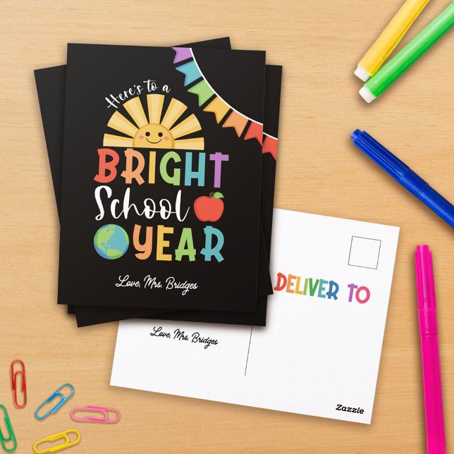 Postal Feliz sol, un brillante año escolar del profesor (Subido por el creador)