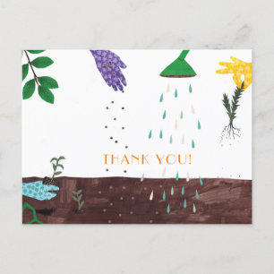 Postal Feliz Temporada de Jardinería   Gracias Jardineros