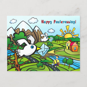 Postal "¡Feliz travesía postal!"