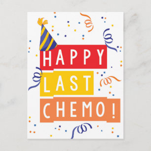 Postal ¡Feliz último Chemo!