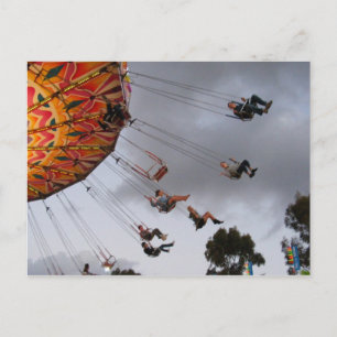 Postal feliz va la ronda