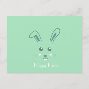 Postal feliz y bendecido cuadro antiguo de Pascua