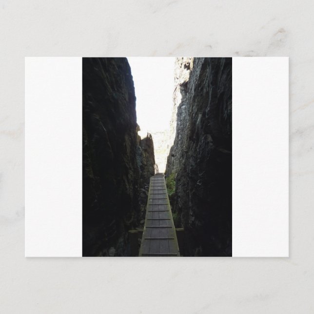 Postal Felsschlucht (Anverso)