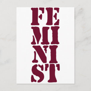 Postal ¡Feminista!