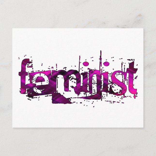 Postal Feminista (Anverso)