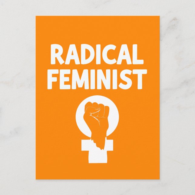 Postal Feminista Radical (Anverso)