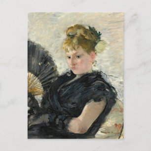 Postal Femme À L’éventail   Berthe Morisot