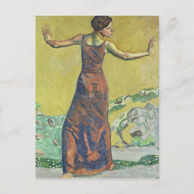 Postal Femme Joyeuse (Anverso)