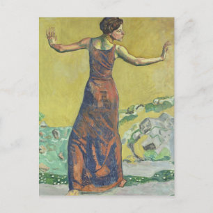 Postal Femme Joyeuse