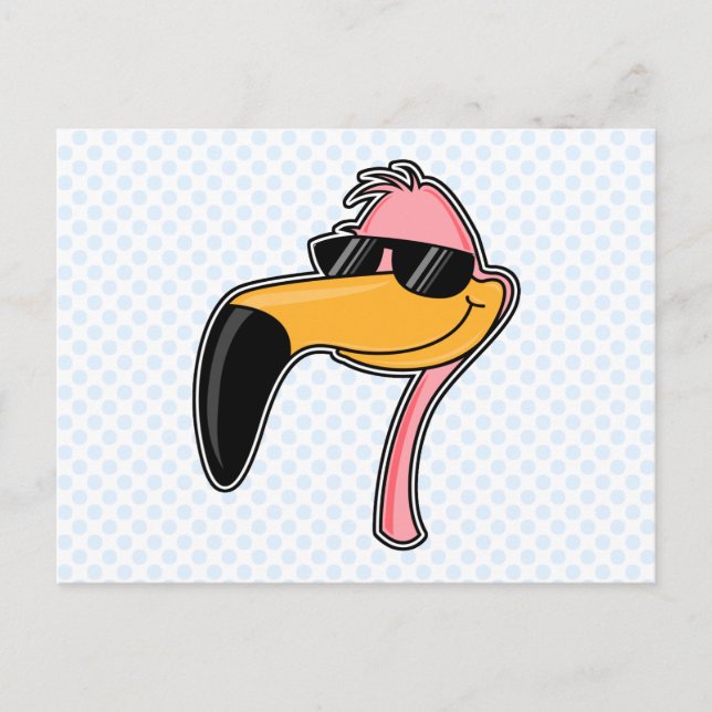 Postal Fender Flamingo (Anverso)