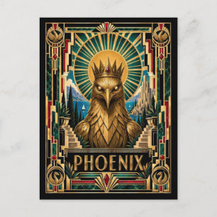 Postal Fénix, Art Deco Mitológico