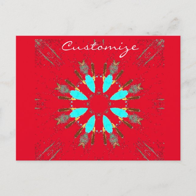 Postal Fenómenos de punta de flecha Pow-wow Thunder_Cove (Anverso)