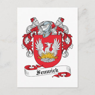 Postal Fenwick Family Crest