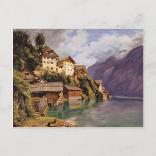 Postal Ferdinand Georg Waldmüller: Hallstatt
