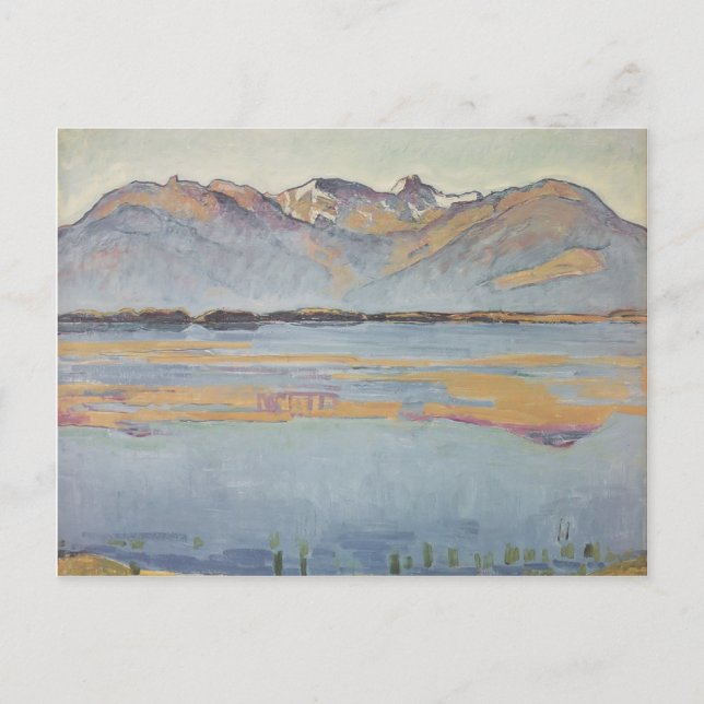 Postal Ferdinand Hodler-Montanasee (Anverso)