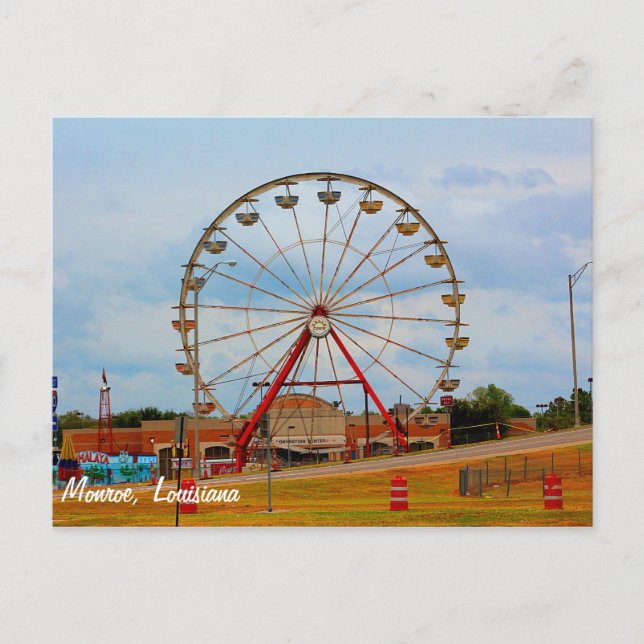 Postal Feria de Monroe Louisiana (Anverso)