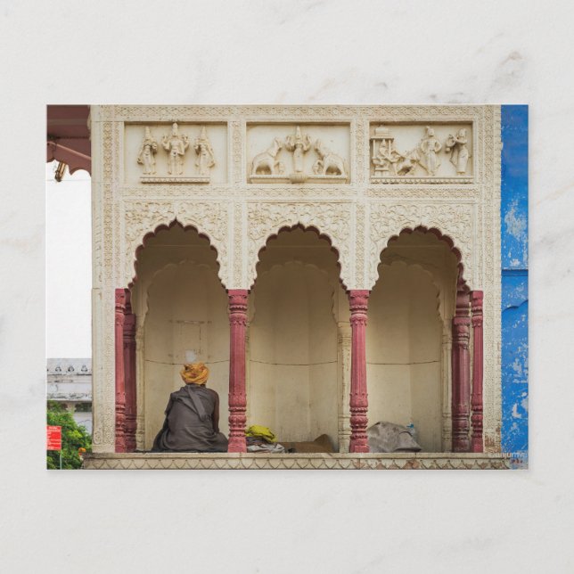 Postal Feria del camello Pushkar, Rajasthan, India (Anverso)