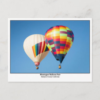 Postal Feria del Globo Montague