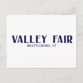 Postal Feria del Valle de Posctard