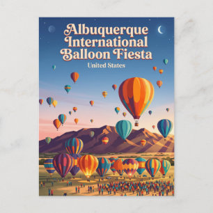 Postal Feria Internacional de Globos de Albuquerque