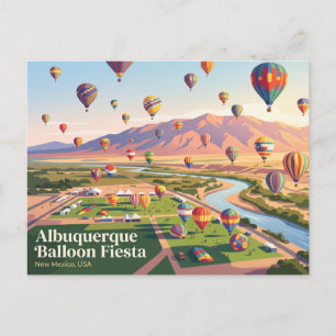 Postal Feria Internacional de Globos de Albuquerque EE. U