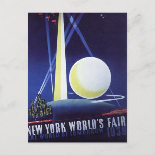 Postal Feria Mundial de la Ciudad de Nueva York en 1939,