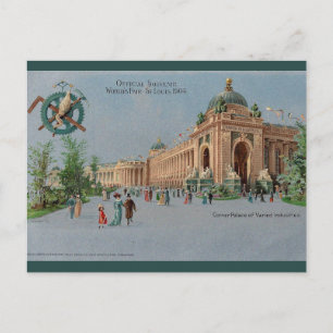 Postal Feria Mundial de San Luis Misuri de 1904