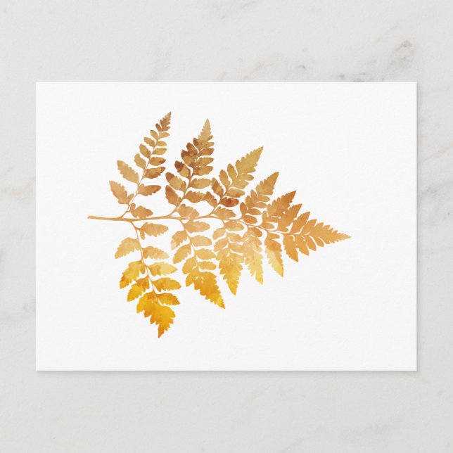 Postal Fern Leaf (Anverso)