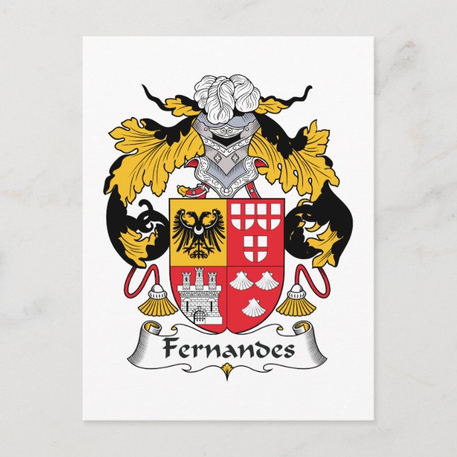 Postal Fernandes Crest (Anverso)