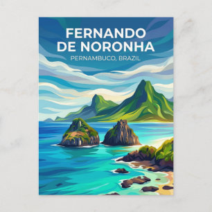 Postal Fernando de Noronha Brasil