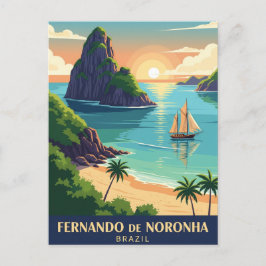 Postal Fernando de Noronha Brasil