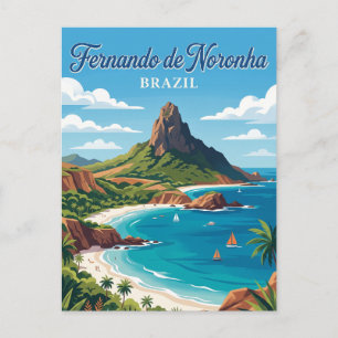 Postal Fernando de Noronha Brasil