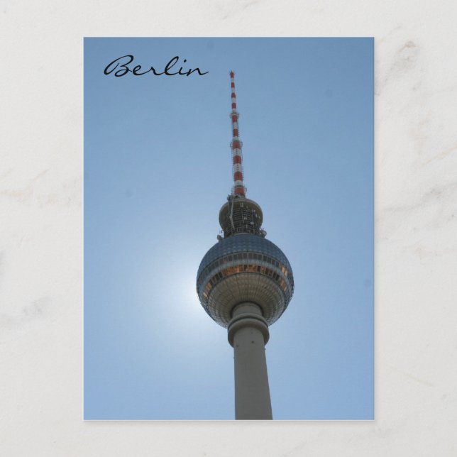 Postal fernsehturm berlin (Anverso)