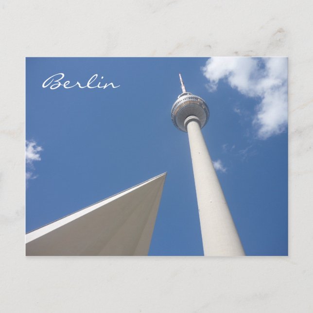 Postal fernsehturm berlin (Anverso)