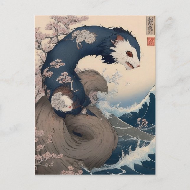 Postal Ferret - Japan (Anverso)