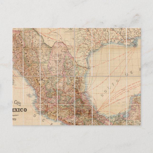 Postal Ferrocarril de México (Anverso)