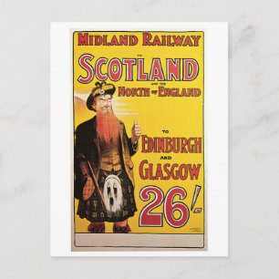 Postal Ferrocarril de Midland a Escocia