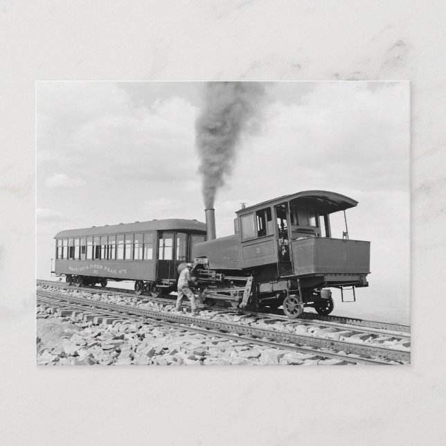 Postal Ferrocarril de Pikes Peak, 1900 (Anverso)