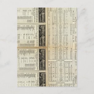 Postal Ferrocarril del Norte de Louisville y Nashville