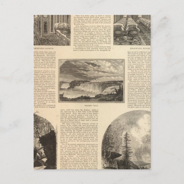 Postal Ferrocarril Erie (Anverso)