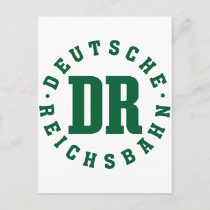 Postal Ferrocarril GDR/DDR - Rótulo Deutsche Reichsbahn