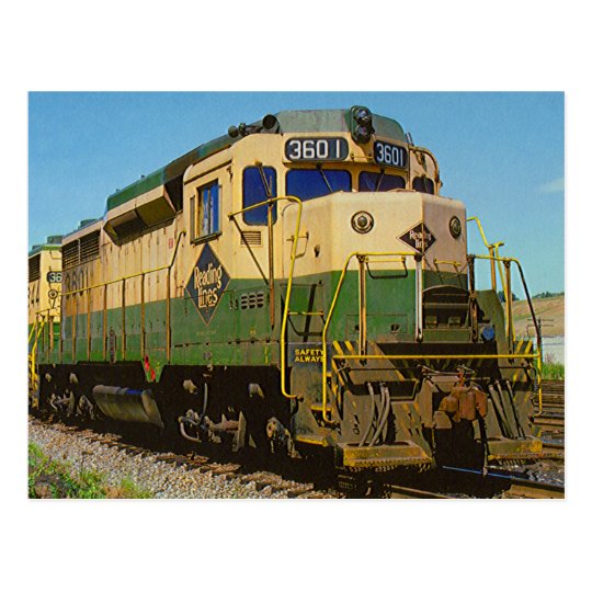 Postal Ferrocarril GP-30 #3601 de la lectura