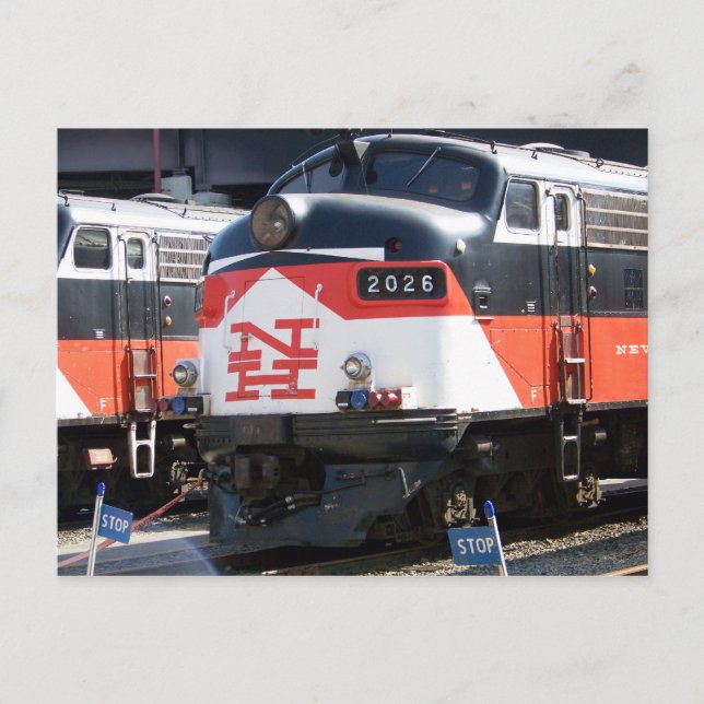 Postal Ferrocarril New Haven ( C- DOT ) FL 9M 2026 (Anverso)