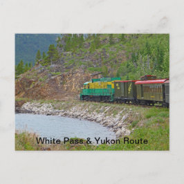 Postal Ferrocarril panorámico del paso blanco y la ruta d