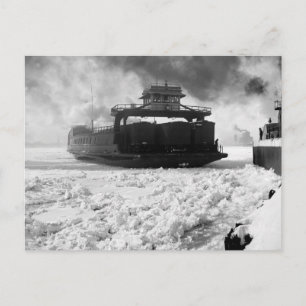 Postal Ferrocarril para coches: 1901