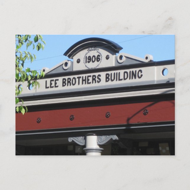 Postal Ferrocarril Sq. Santa Rosa, CA (Anverso)