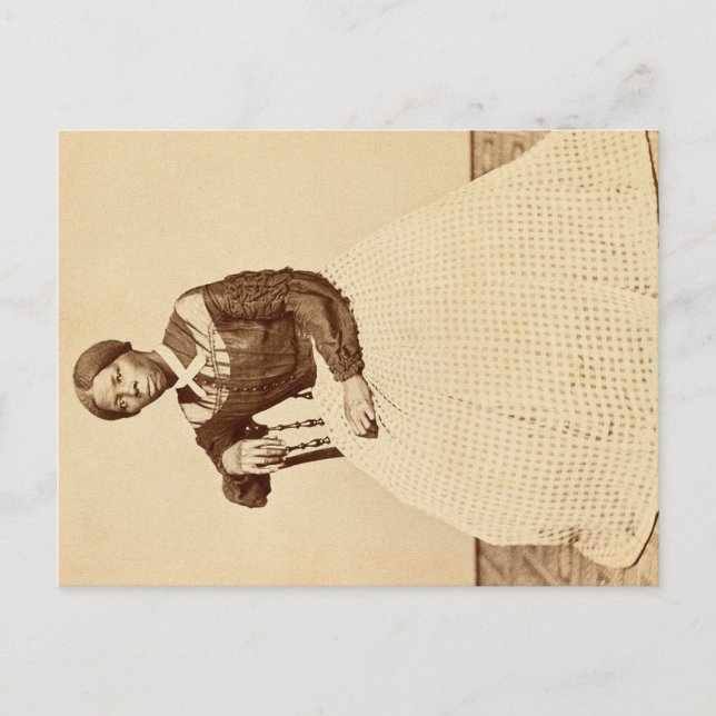 Postal Ferrocarril subterráneo Abolicionista Harriet Tubm (Anverso)