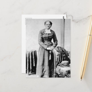 Postal Ferrocarril Subterráneo Harriet Tubman Conductor