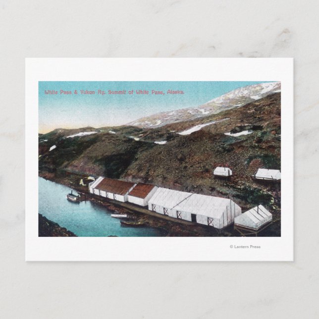 Postal Ferrocarril White Pass y Yukon (Anverso)