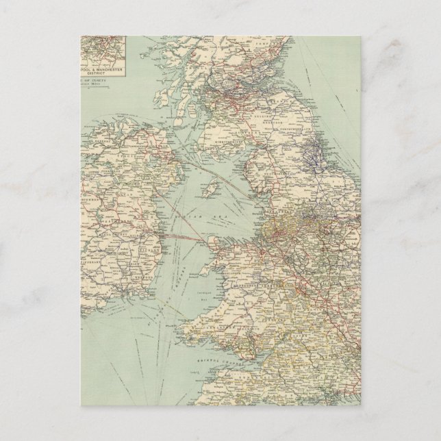 Postal Ferrocarriles de las Islas Británicas (Anverso)